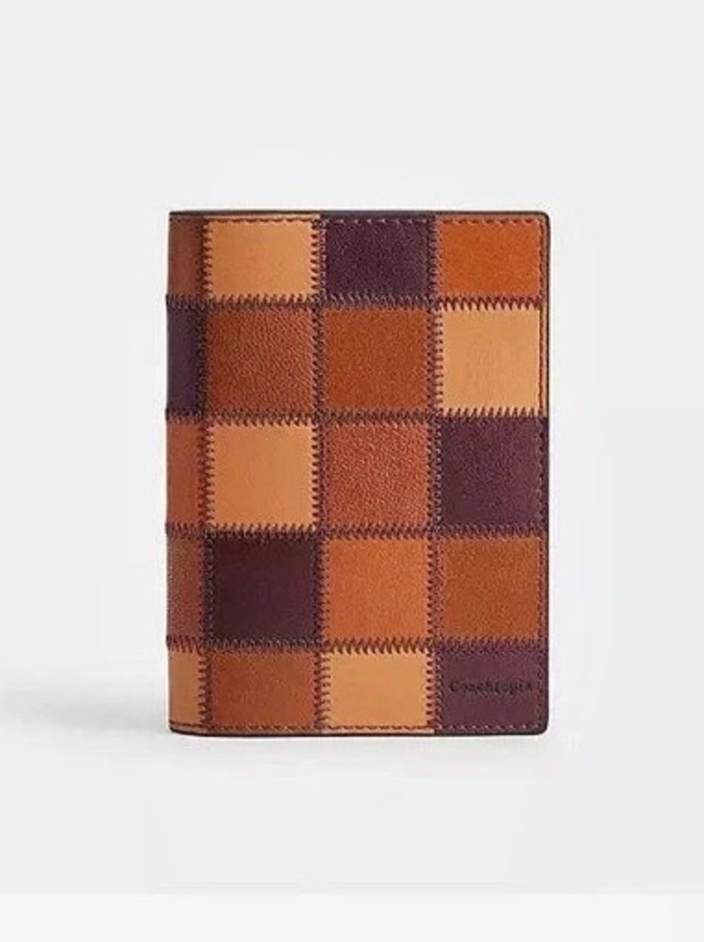 NWT Coachtopia 2026 Coach Alter/Ego Passport Case Amber/Toffee/Merlot